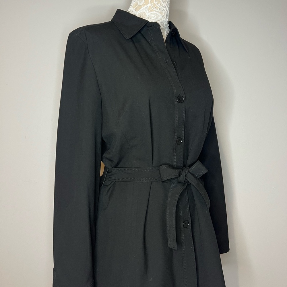 Ann Taylor Black Button Down Shirt